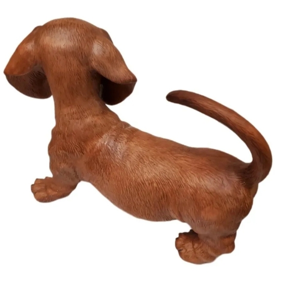 LENOX figurine DACHSHUND PUP EXC COND vintage HARD TO FIND 1995 fine porcelain - Picture 4 of 5